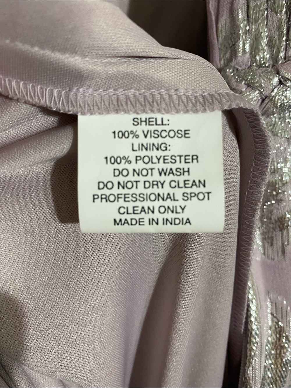 NWT Ieena for Mac Duggal Lilac Braided Strap A-line Floral Gown 9310 Size 6 - Picture 16 of 16